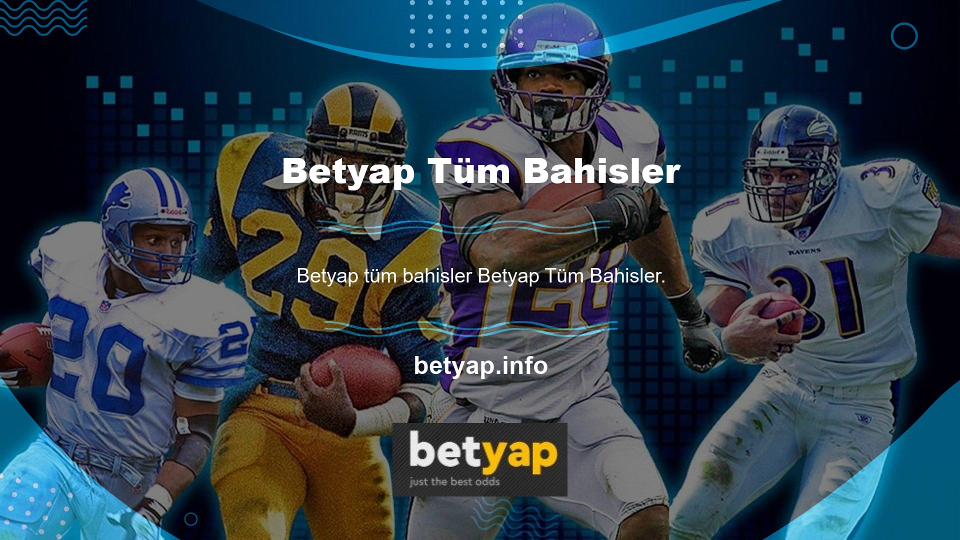 Betyap tüm bahis sitelerinden biridir ve en iyi spor bahis oranlarından biridir