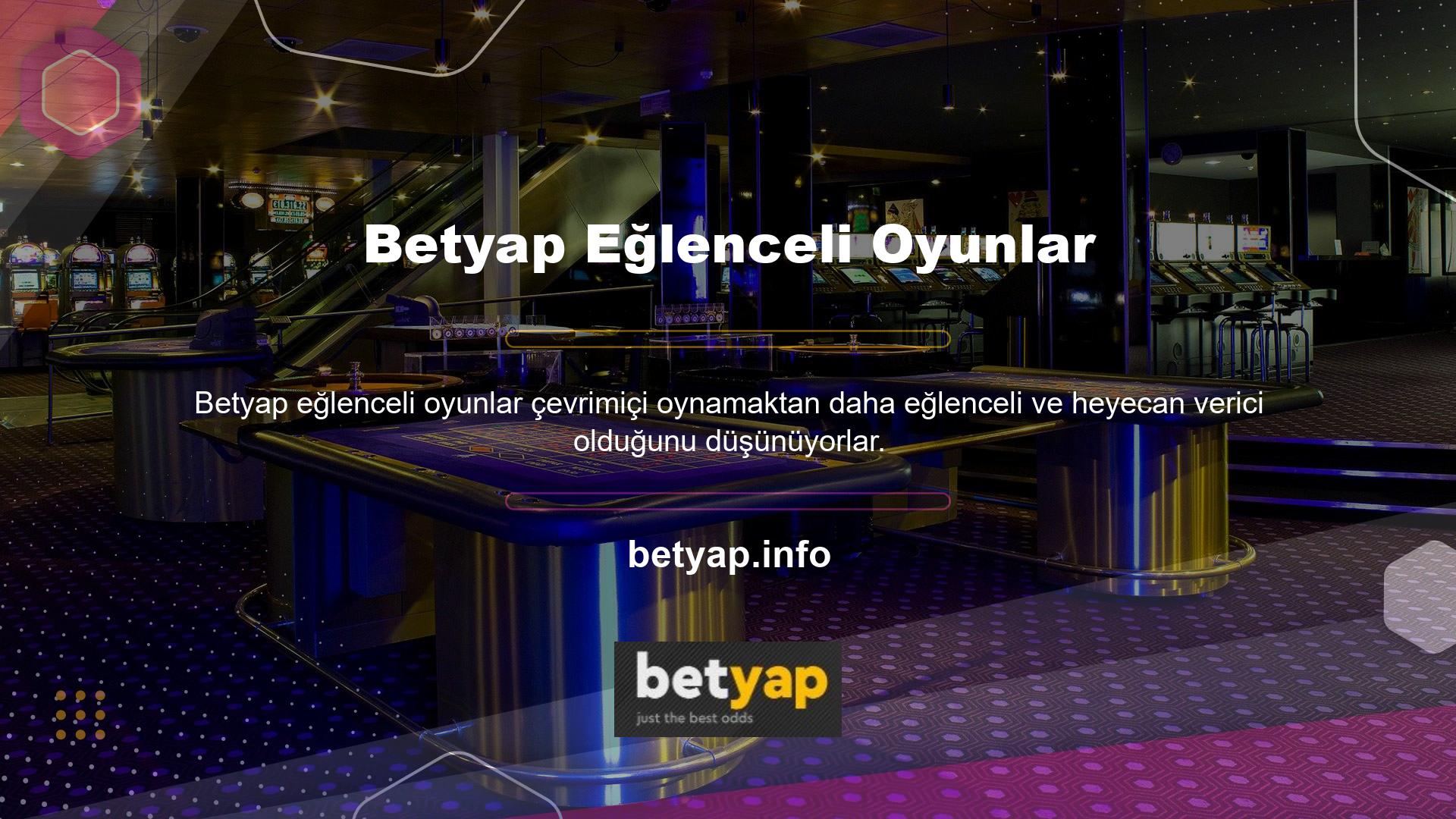 Mümkün, kullanıcıların gerçek casino oyunları oynamasına izin veren çevrimiçi oyunlar hakkında da konuşacağız
